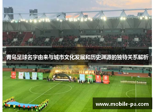 青岛足球名字由来与城市文化发展和历史渊源的独特关系解析 青岛足球名字由来与城市文化发展和历史渊源的独特关系解析