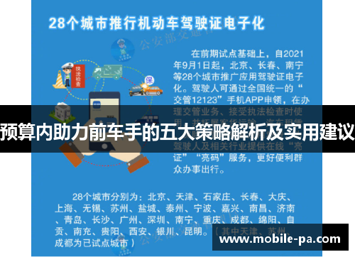 预算内助力前车手的五大策略解析及实用建议 预算内助力前车手的五大策略解析及实用建议